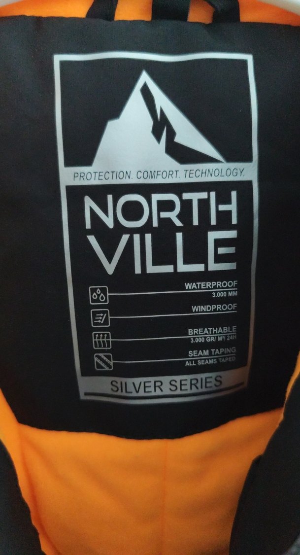 Gri Erkek Bebek Kayak Tulumu Velcro - Görsel 5