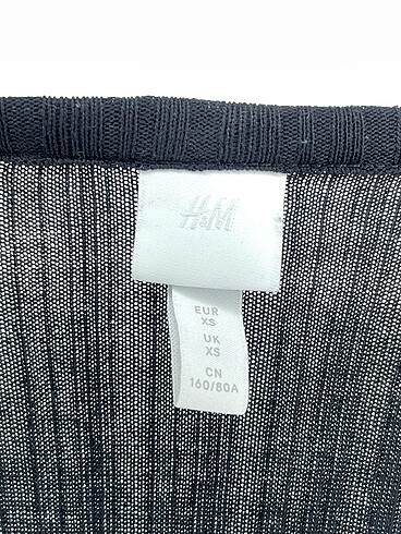 xs Beden siyah Renk H&M Hırka %70 İndirimli.