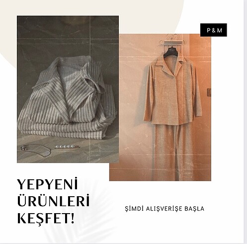 m Beden Pijama takımı