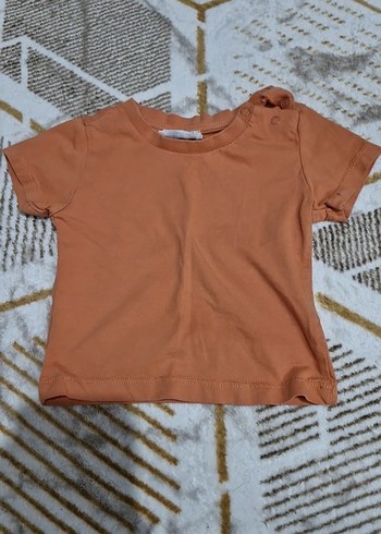 Erkek Çocuk Kahverengi Kısa Kollu Tişört - Görsel 3