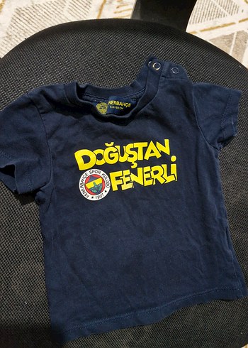 6 Ay Beden Fenerbahçe Baskılı Erkek Çocuk Tişört