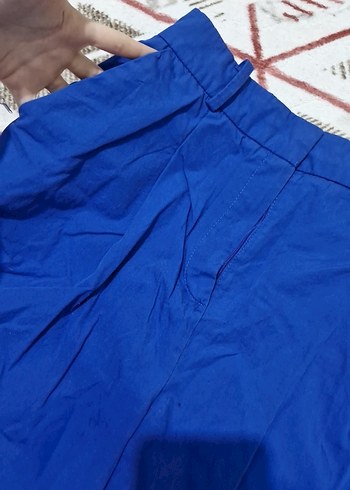 Mavi Pilili Kadın Bermuda Şort - Görsel 6