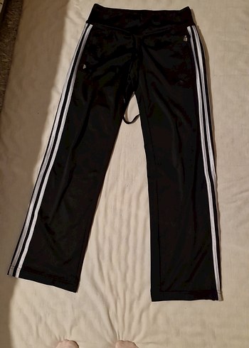 Kadın Siyah Çizgili Spor Eşofman - Görsel 2