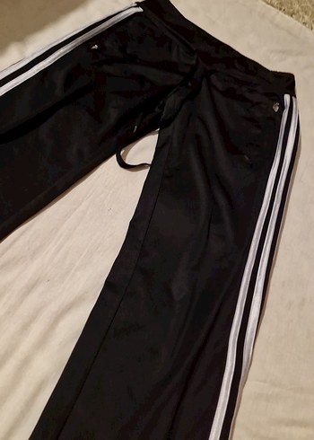 Kadın Siyah Çizgili Spor Eşofman - Görsel 6