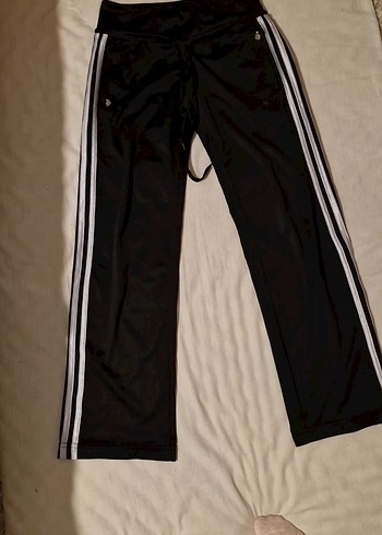 Kadın Siyah Çizgili Spor Eşofman - Görsel 4