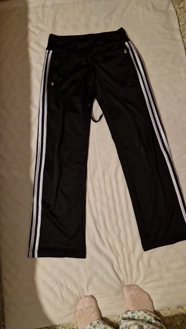 Kadın Siyah Çizgili Spor Eşofman - Görsel 4