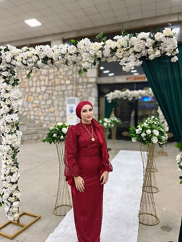 Kırmızı abiye