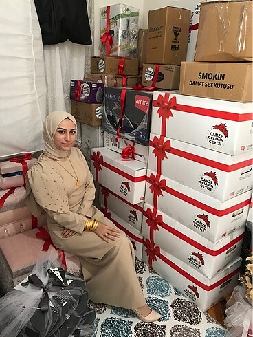 Ayrobin kumaş elbise