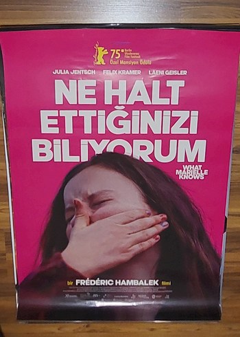 Ne Halt Ettiğinizi Biliyorum Film posteri 70x100