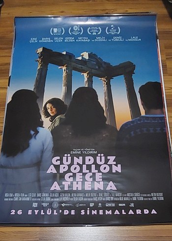 Gündüz Apollon Gece Athena Film posteri 70x100