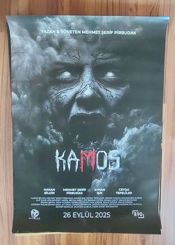 Kamos film posteri 70x100 original rulo şeklinde yollanır