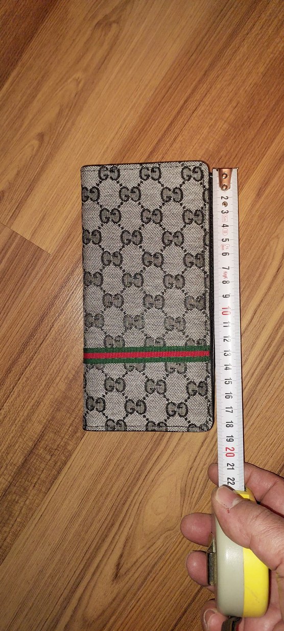 Gucci gri Desenli Erkek Cüzdan - Görsel 4