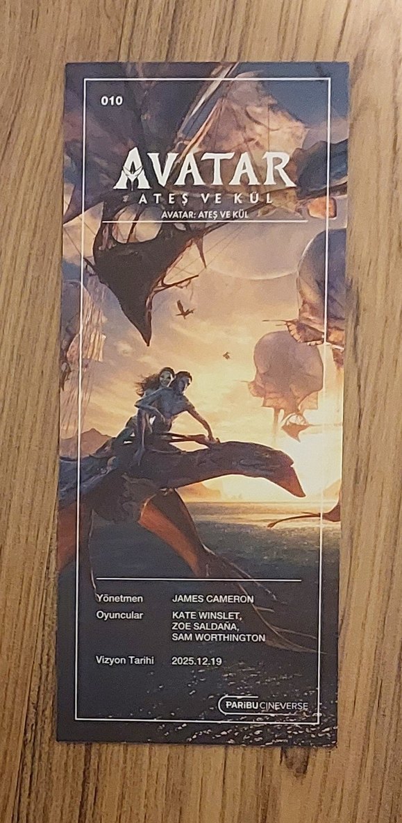 Avatar filmi koleksiyonluk kartı - Görsel 2