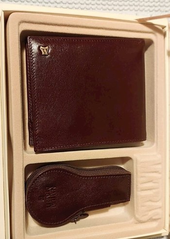 MATRAS Kahverengi Erkek Cüzdan Seti - Görsel 3