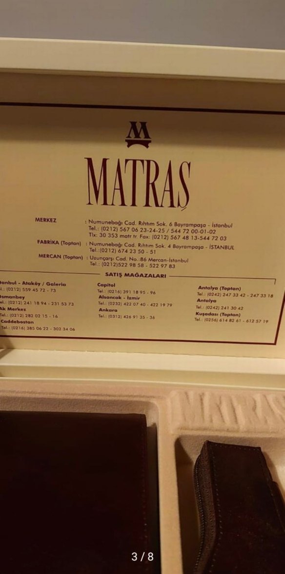 MATRAS Kahverengi Erkek Cüzdan Seti - Görsel 4