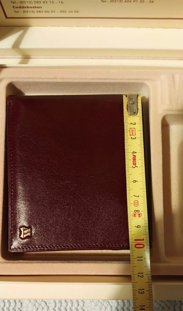 MATRAS Kahverengi Erkek Cüzdan Seti - Görsel 5