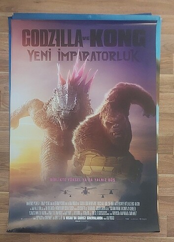 3 adet Godzilla film posteri 70x100 