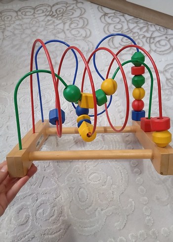 Renkli Ahşap Eğitici Oyuncak