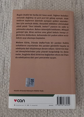 Meltem Gürle - İrlanda Defteri Romanı