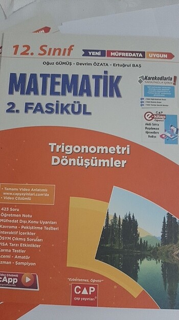  Çap Yayınları 12. Sınıf fasiküller