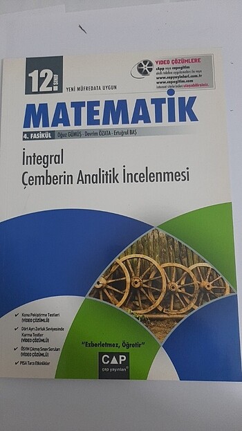 Çap 12.sınıf tek fasikül