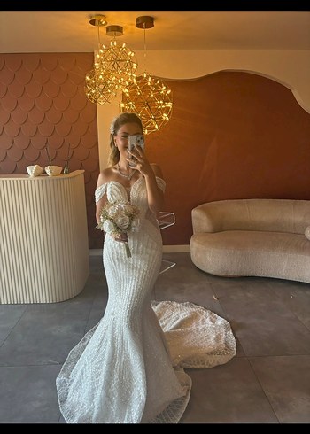 Balık model gelinlik