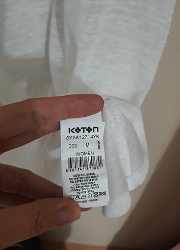 Beyaz kadın tşört - Görsel 5