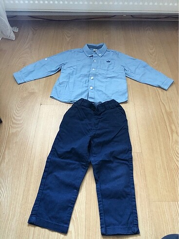 LCW 12-18 ay gömlek ve pantolon
