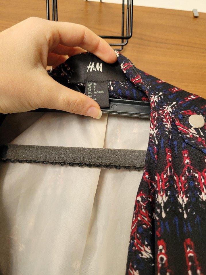 Renkli Tie-Dye Mini  Ceket - Görsel 4