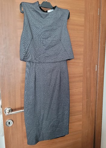 Camel renkli Mango elbise - Görsel 3