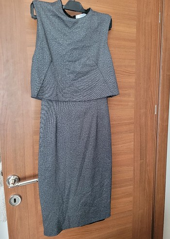 Camel renkli Mango elbise - Görsel 2