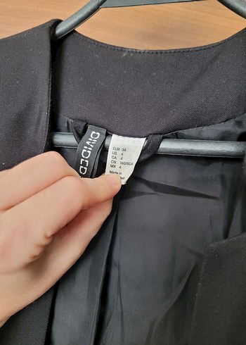 Siyah Kadın Blazer Ceket - Görsel 4