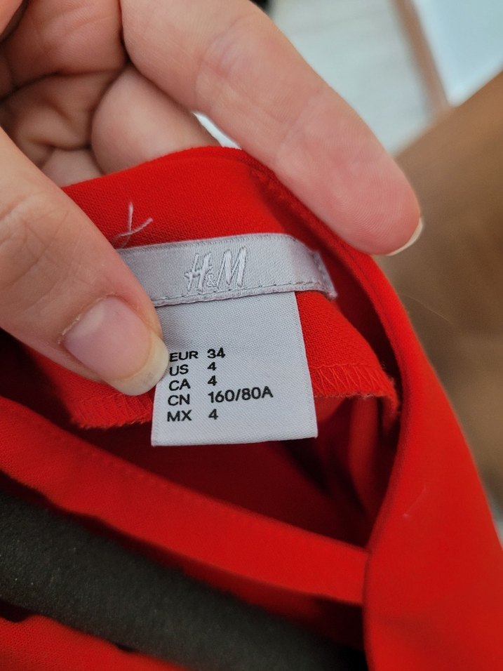 Kırmızı Uzun Kollu Drapeli Kalem Elbise - Görsel 5