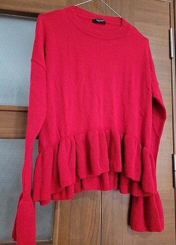 Kırmızı kazak  - Görsel 2