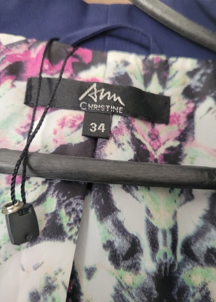 Kadın lacivert  blazer ceket  - Görsel 3