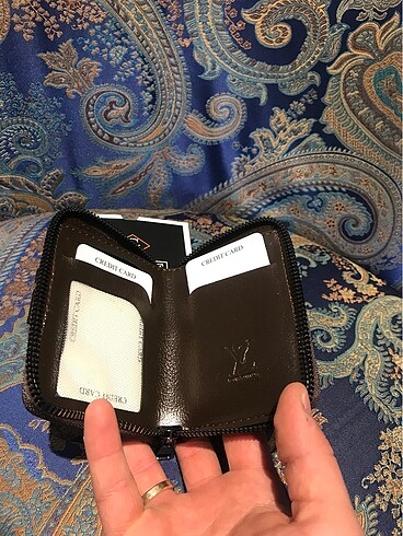  Beden kahverengi Renk Louis Vuitton cüzdan