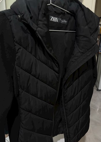 Siyah Yüksek Yakalı Uzun Kollu Mini Spor Elbise - Görsel 3