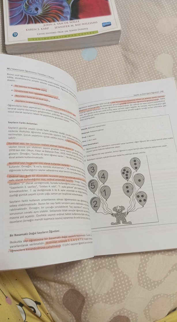 İlkokul Matematik Öğretiminin Temelleri Kitabı - Görsel 3