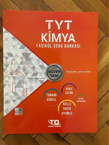 TYT Kimya Tandem Yayınları Fasikül Soru Bankası