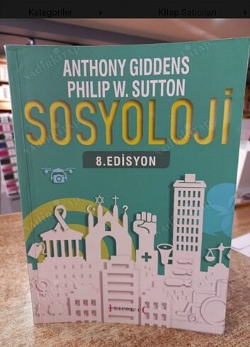 Sosyoloji kitabı üniversite