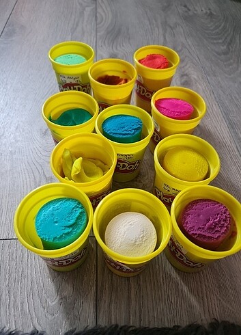  Beden Play Doh oyun hamurları