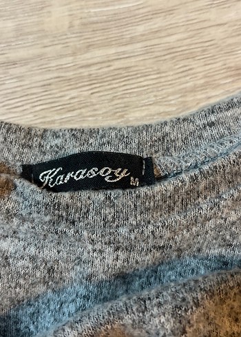 Kadın Gri kazak - Görsel 4