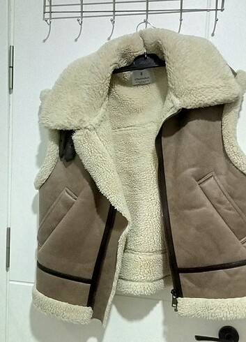 Stradivarius Stradivarius suni deri yelek