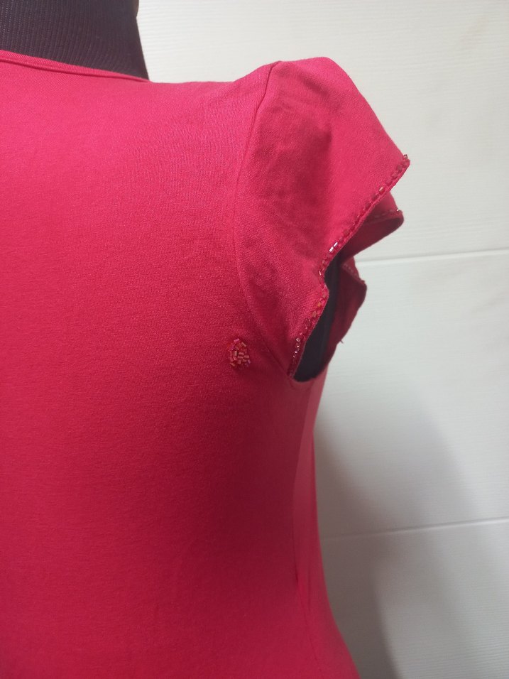 Pembe V Yaka krovöze - Görsel 3