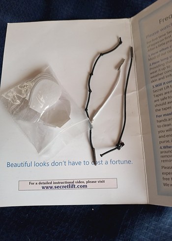 Secret Lift Yüz ve Boyun Germe Bantları - Görsel 3