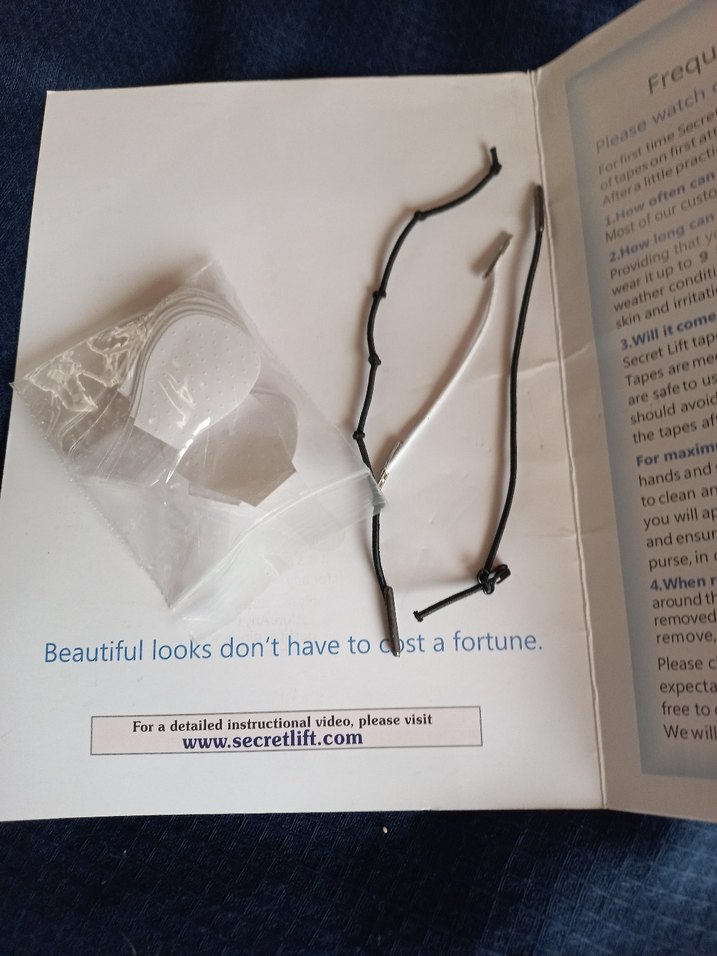 Secret Lift Yüz ve Boyun Germe Bantları - Görsel 3