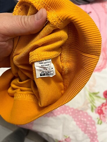4 Yaş Beden sarı Renk çocuk sweatshirt