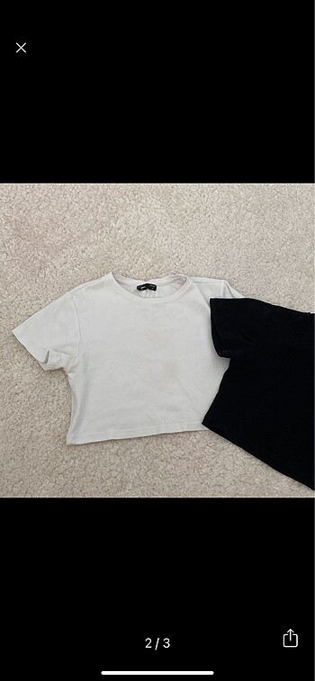 Bershka İkili Crop