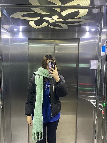 Stradivarius Kalın Örgülü Atkı