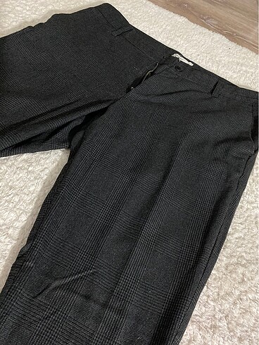 Koton Kışlık Pantolon Ekose Slim Fit Pantolon